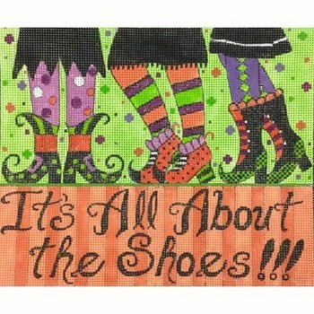IT'S ALL ABOUT THE SHOES by Alice Peterson STITCH GUIDE AP3762sg