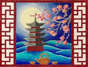 PAGODA MAH JONGG by Alice Peterson STITCH GUIDE AP4022sg 