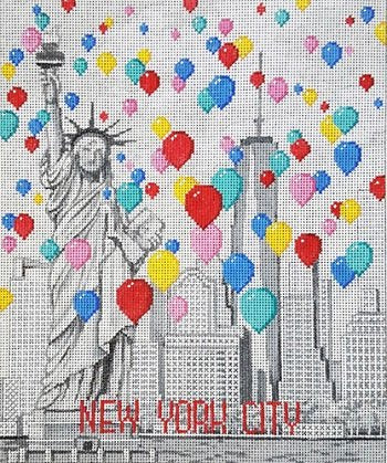 AP4028 NY CITY VIEW by Alice Peterson