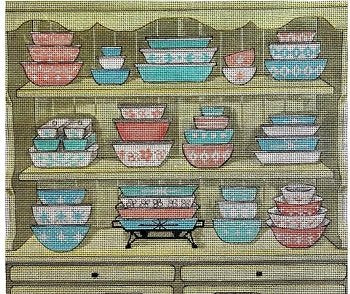 AP4229 VINTAGE PYREX by Alice Peterson
