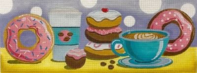 AP 4152 COFFEE and DONUTS by Alice Peterson