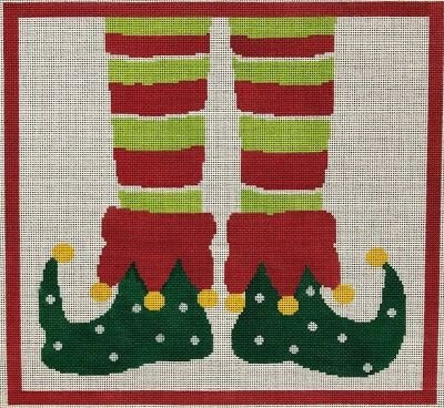 ASIT327A ELF GREEN SHOES  by A Stitch in Time