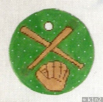 BASEBALL CHRISTMAS ORNAMENT by Aviva STITCH GUIDE-AV317sg