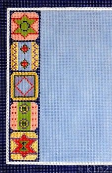 CLEARANCE C-AV7054c-MILLEFIORI BORDER PRAYER BOOK COVER by Aviva