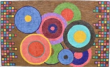 COLORFUL CIRCLES by Ann Wheat Pace STITCH GUIDE ONLY AWP 851bsg