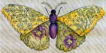 FANCIFUL BUTTERFLY by Barbara Elmore Stitch Guide SUBDFF01sg