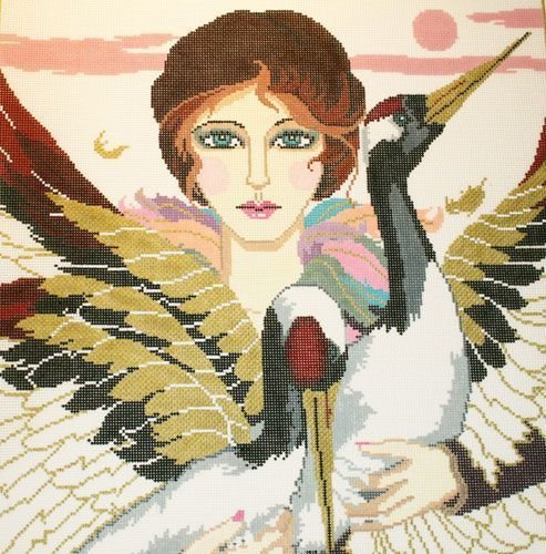 BIRD LADY STITCH GUIDE by Barbara Russell BRC19sg