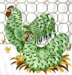 CBKMN2025-Green Chickens by Bettieray