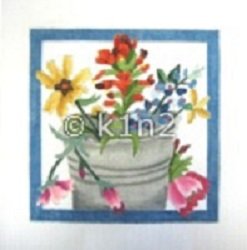 CBKMN2032-COFFEE POT by CBK NEEDLEPOINT