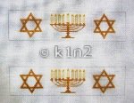 CBKNR08JP-Channukah Napkin Rings by Edie and Ginger