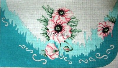 CBKPR226-Large Turquoise Purse Flap by Edie and Ginger