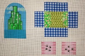 CSSP6 WIZARD OF OZ PINCUSHION CHAIR KIT by Cheryl Schaeffer