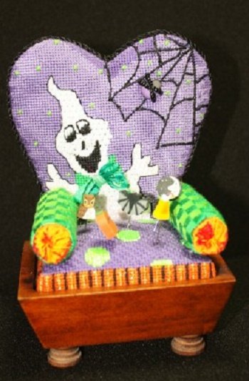 CSSP1 HALLOWEEN PINCUSHION CHAIR KIT by Cheryl Schaeffer