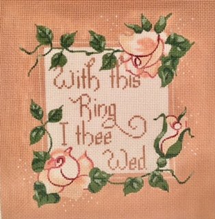 DA033 WITH THIS RING PILLOW by Danji Designs