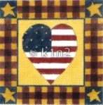 DDe169-Patriotic Star by Denise DeRusha