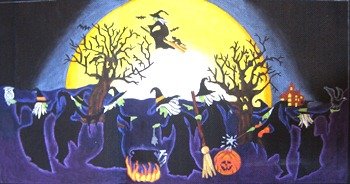 DEDE18018-MOONLIGHT DANCING WITCHES by Dede
