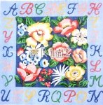DMC42N-FLORAL ALPHABET BY DMC