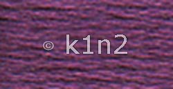 327 Dark Dark Violet PERLE COTTON