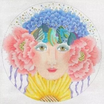 Dede17148 FLOWER GIRL SPRING by Dede Needleworks