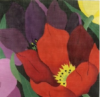 GIANT TULIPS by Dede STITCH GUIDE- ED820sg