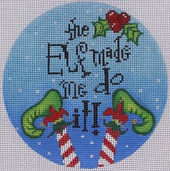 THE ELF MADE ME DO IT  by Funda Scully STITCH GUIDE-FSELFsg