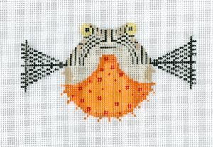 TRGCH277 BLOW FISH by Charley Harper