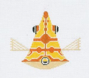 GROUPER by Charley Harper STITCH GUIDE ONLY TRGCH278sg
