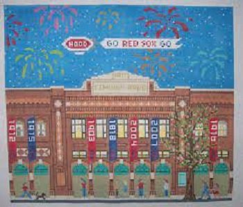 CBKSAPL20-13 FENWAY PARK by CBK NEEDLEPOINT