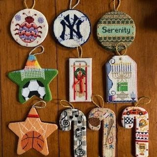 ALL SHAPES AND SIZES OF ORNAMENTS