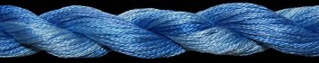 1016 Crystal Blue Floss Overdyed ThreadworX