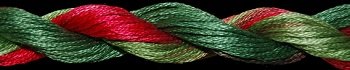 1085 Christmas Time Floss Overdyed ThreadworX