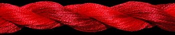 1090 Red Lipstick Floss Overdyed ThreadworX