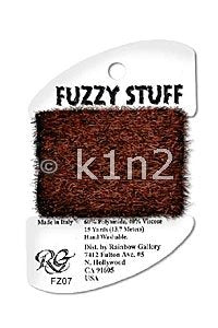FZ07 Dark Blond Fuzzy Stuff by Rainbow Gallery-FZ07