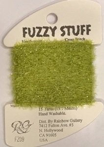 FZ09 Lime Green Fuzzy Stuff by Rainbow Gallery-FZ09