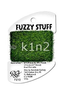 FZ10 Tree Green Fuzzy Stuff by Rainbow Gallery-FZ10