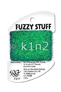 FZ17 Xmas Green Fuzzy Stuff by Rainbow Gallery-FZ17