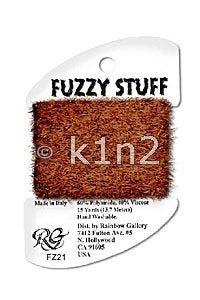 FZ21 Brown Fuzzy Stuff by Rainbow Gallery-FZ21