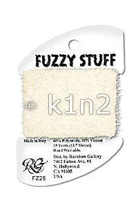 FZ26 Ant. White Fuzzy Stuff by Rainbow Gallery-FZ26