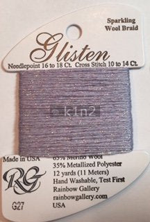 GL27 ORCHID ICE GLISTEN THREAD by Rainbow Gallery-GL27