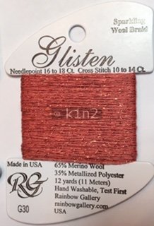 GL30 COPPER PENNY GLISTEN THREAD by Rainbow Gallery-GL30