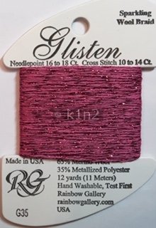 GL35 MAGENTA GLISTEN by Rainbow Gallery-GL35