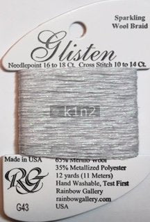 GL43 WHITE SAND by Rainbow Gallery-GL43