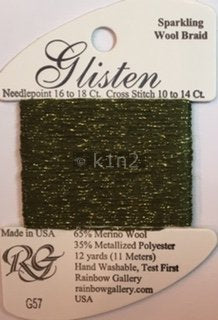 GL57 PESTO GLISTEN by Rainbow Gallery-GL57