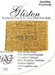 GL73 MISTY GOLD GLISTEN THREAD by Rainbow Gallery