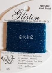GL14 BLUE JEWEL GLISTEN THREAD by Rainbow Gallery-GL14