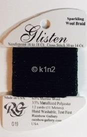 GL19 FOREST NIGHT GLISTEN THREAD by Rainbow Gallery-GL19