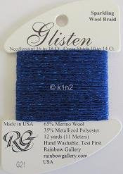 GL21 STARRY NIGHT GLISTEN THREAD by Rainbow Gallery-GL21