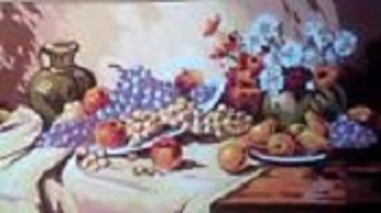 LARGE SUMMER FRUITS ON TABLE by Gobelin-GOB21128