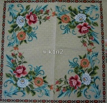 Large Square Tablecloth or Rug by Gobelin-GOB35332