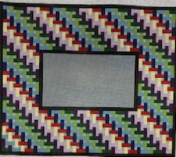 GS143 MULTI COLOR WOVEN TALLIS BAG by Gone Stitching
